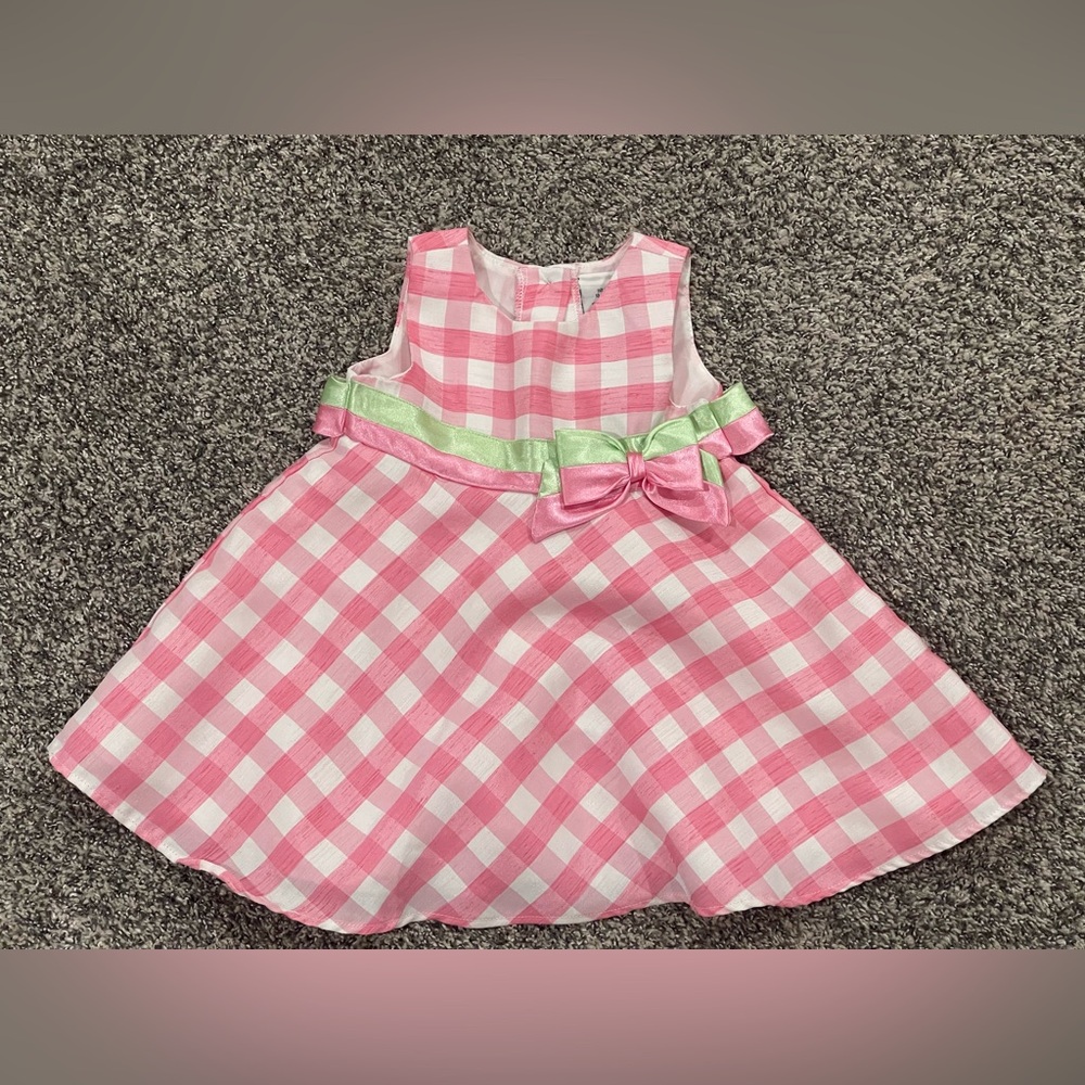 Youngland Pink Spring Dress - 18m